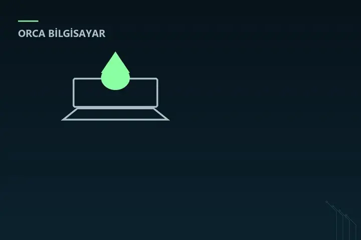 Laptopa Su Döküldü Ne Yapmalı? İlk Dakika Rehberi | Orca Bilgisayar